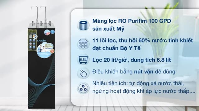 So sánh giá Máy lọc nước RO nóng nguội lạnh Karofi KAD-X56 11 lõi rẻ nhất? - Ảnh 8
