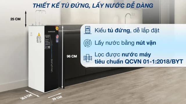 So sánh giá Máy lọc nước RO nóng nguội lạnh Hydrogen Sunhouse UltraPURE SHA76210KL 10 lõi rẻ nhất? - Ảnh 14