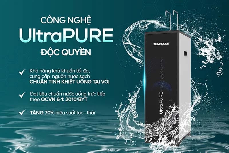 So sánh giá Máy lọc nước RO nóng nguội lạnh Hydrogen Sunhouse UltraPURE SHA76622KL 10 lõi - Tìm sản phẩm giá rẻ nhất - Ảnh 17