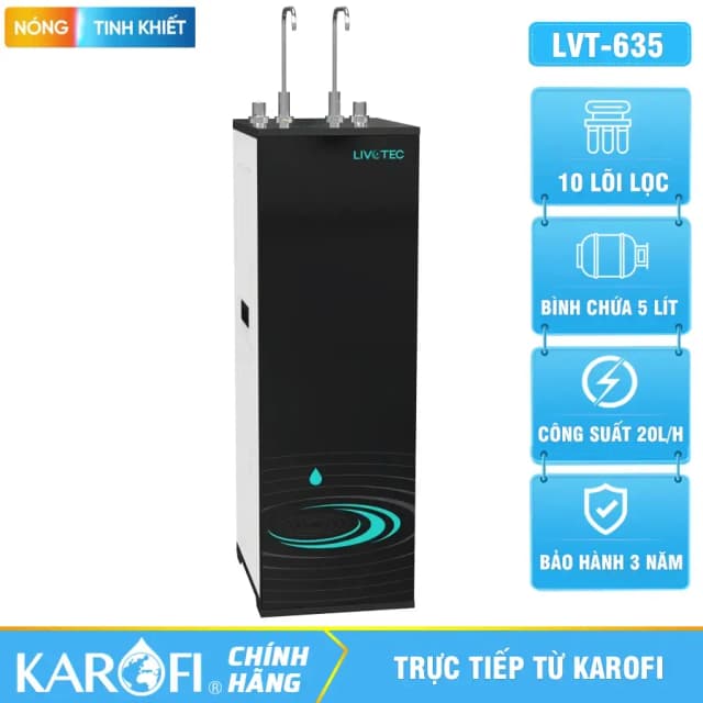 So sánh giá Máy lọc nước RO nóng nguội Hydrogen Livotec 635 10 lõi rẻ nhất? - Ảnh 10