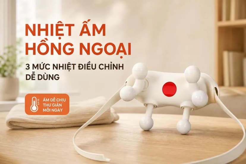 Máy massage cổ vai gáy SKG HS500-2 - Giá rẻ nhất hôm nay - Ảnh 3