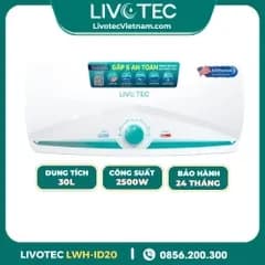 So sánh giá Máy nước nóng gián tiếp Livotec 15 lít 2500W LWH-V15X26 - Tìm sản phẩm giá rẻ nhất - Ảnh 18