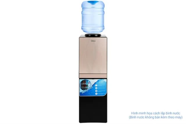 Cây nước nóng lạnh Midea YL1836S-B 520W - Ảnh 5