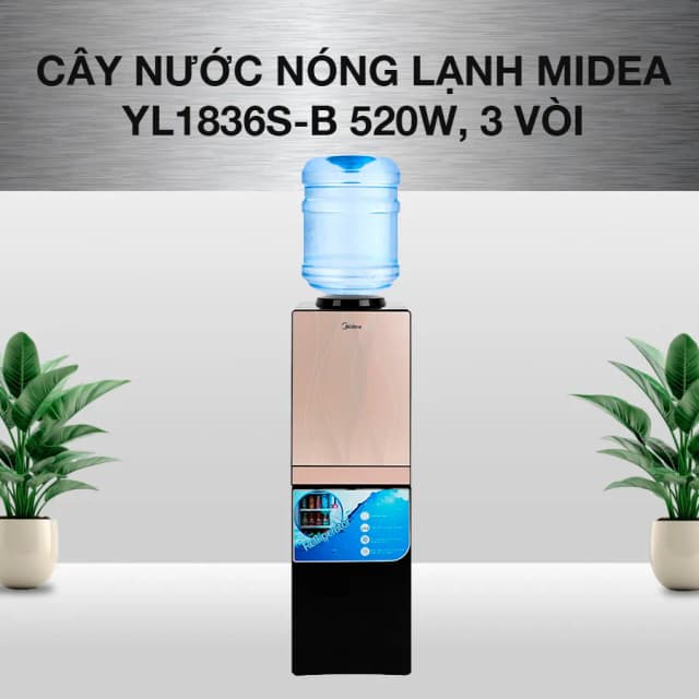 Top 1 so sánh giá Cây nước nóng lạnh Midea YL1836S-B 520W - Tìm sản phẩm giá rẻ nhất - Ảnh 12