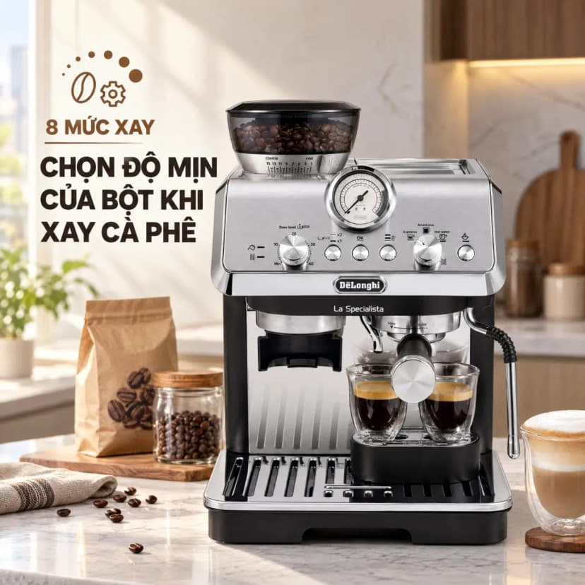 Máy pha cà phê Delonghi EC9155.MB - Giá rẻ nhất hôm nay - Ảnh 2