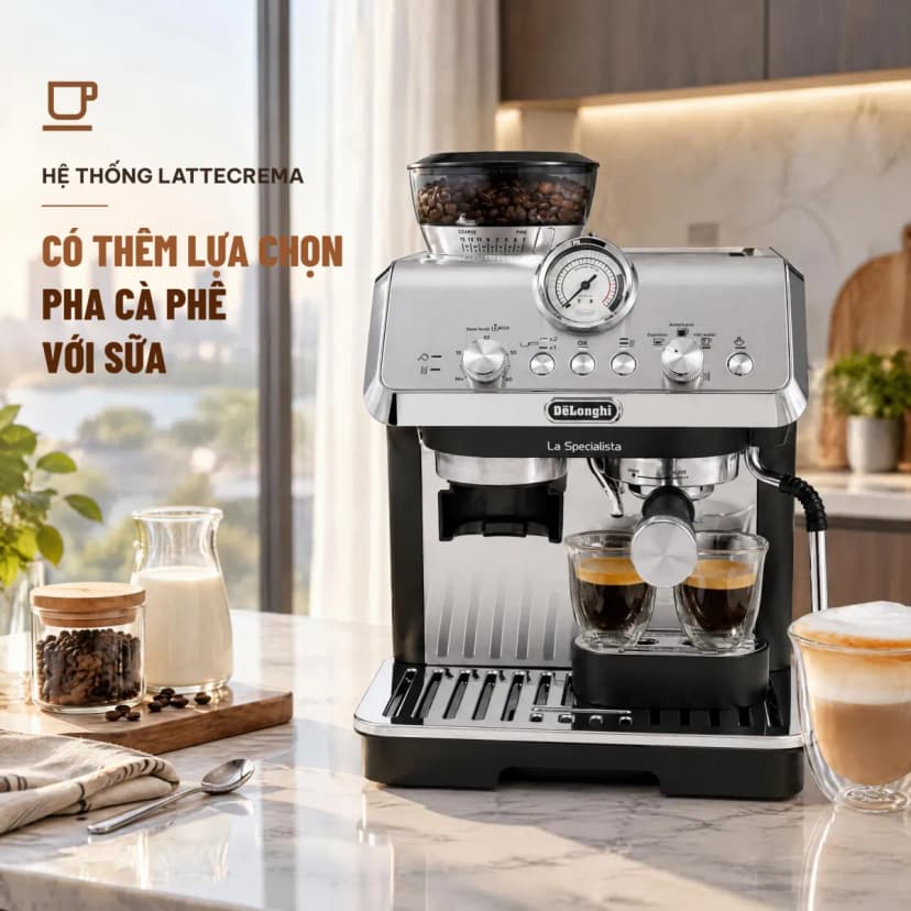 Máy pha cà phê Delonghi EC9155.MB - Giá rẻ nhất hôm nay - Ảnh 5