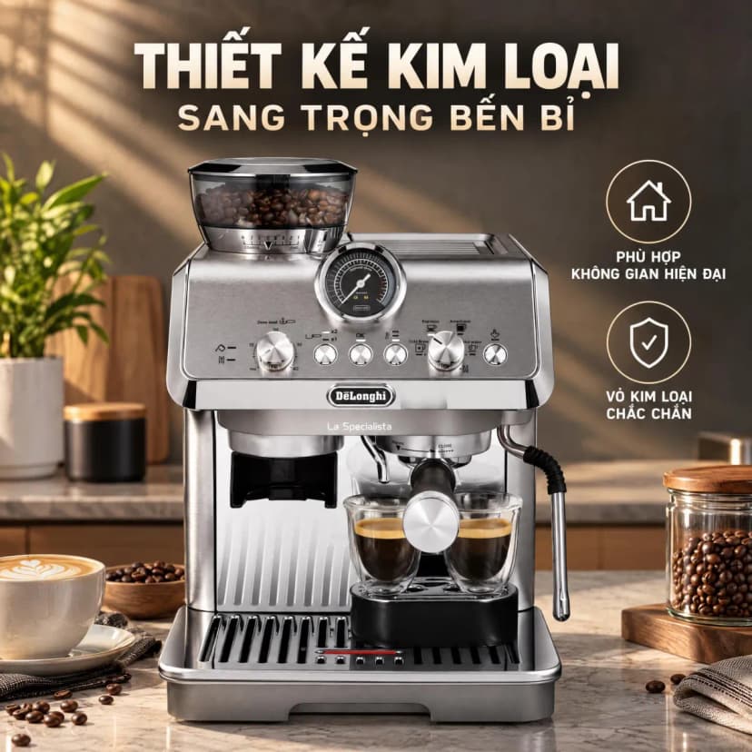 Máy pha cà phê Delonghi EC9255.M EX:2 - Giá rẻ nhất hôm nay - Ảnh 2