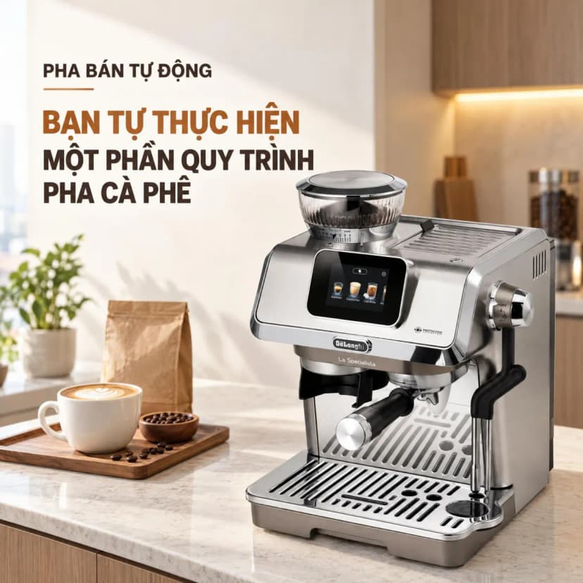 Máy pha cà phê Delonghi EC9455.M EX:2 - Giá rẻ nhất hôm nay - Ảnh 2