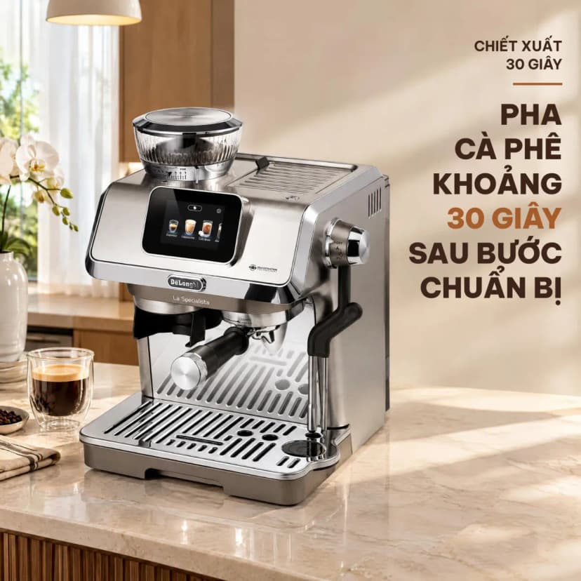 Máy pha cà phê Delonghi EC9455.M EX:2 - Giá rẻ nhất hôm nay - Ảnh 4