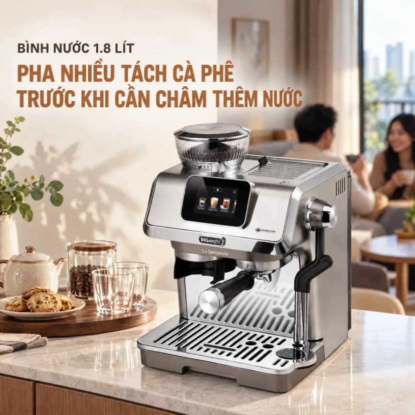 Máy pha cà phê Delonghi EC9455.M EX:2 - Giá rẻ nhất hôm nay - Ảnh 5