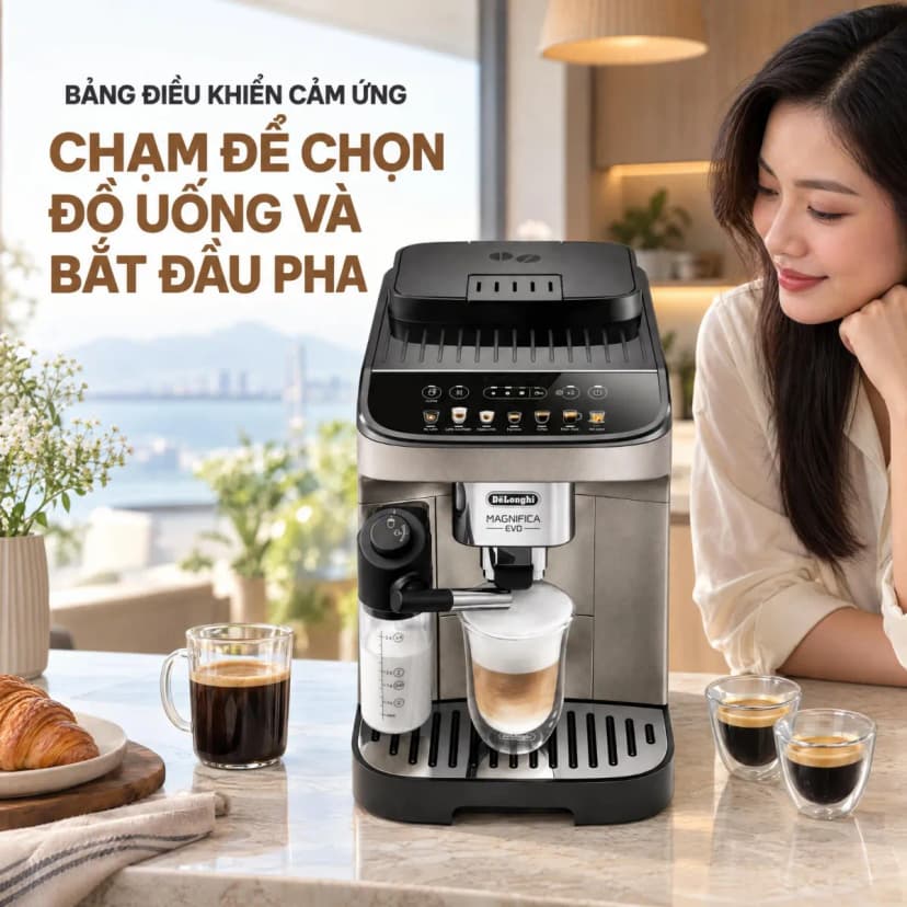 Máy pha cà phê Delonghi ECAM290.81.TB EX:1 - Giá rẻ nhất hôm nay - Ảnh 5