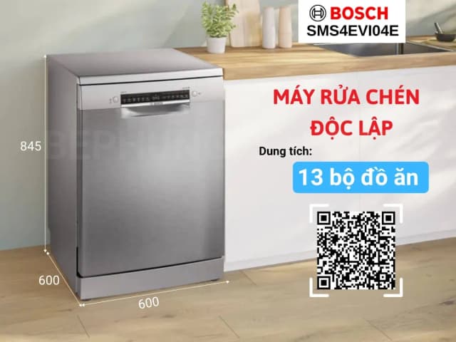 So sánh giá Máy rửa chén độc lập Bosch SMS4EVI04E rẻ nhất? - Ảnh 12