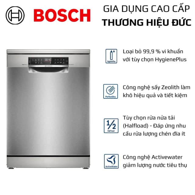So sánh giá Máy rửa chén độc lập Bosch SMS6ZCI37Q rẻ nhất? - Ảnh 16
