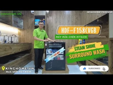 So sánh giá Máy rửa chén độc lập Hitachi HDF-F158CVGB rẻ nhất? - Ảnh 7