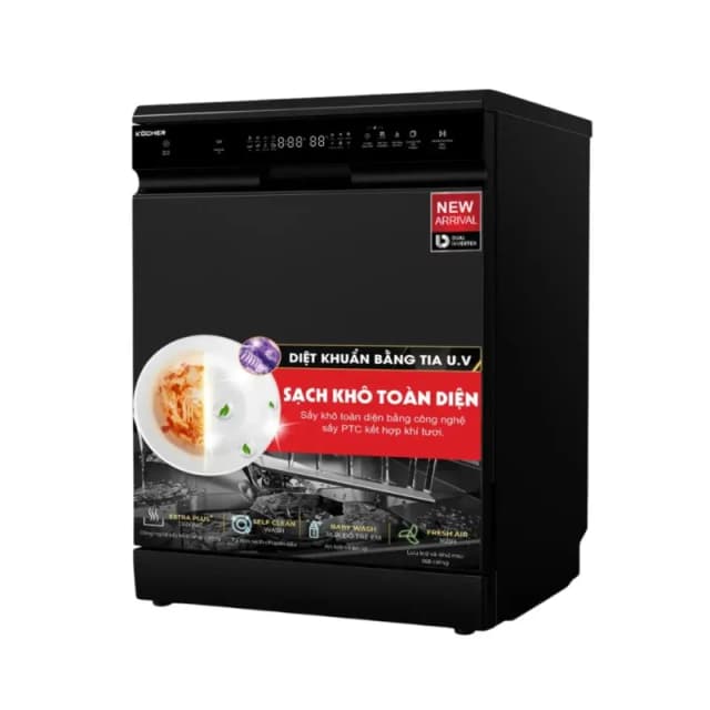 Top 1 so sánh giá Máy rửa chén độc lập Kocher X15B - Tìm sản phẩm giá rẻ nhất - Ảnh 8