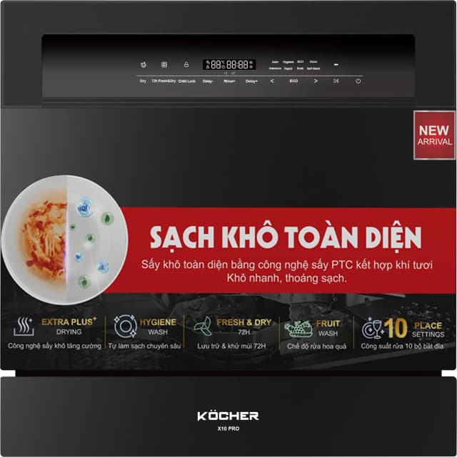 Top 1 so sánh giá Máy rửa chén độc lập Kocher X15UV - Tìm sản phẩm giá rẻ nhất - Ảnh 18