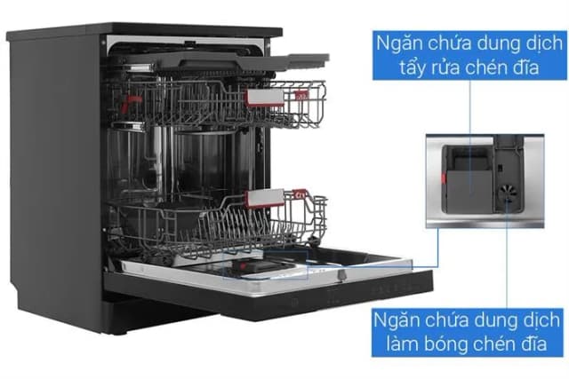 So sánh giá Máy rửa chén độc lập Toshiba DW-15F8(B)-VN rẻ nhất? - Ảnh 9