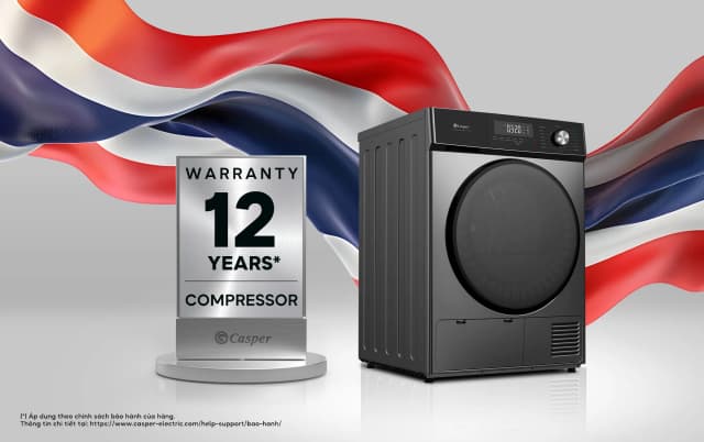 So sánh giá Máy sấy bơm nhiệt Casper 9 kg TD-P9HG1 rẻ nhất? - Ảnh 8