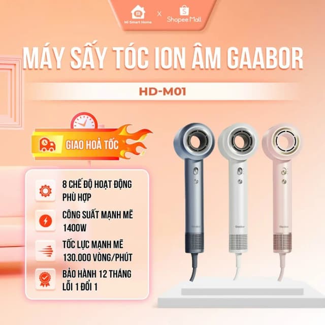 So sánh giá Máy sấy tóc 1400W Gaabor HD-M01B rẻ nhất? - Ảnh 18