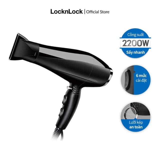 So sánh giá Máy sấy tóc Lock&Lock ENA146BLK rẻ nhất? - Ảnh 6