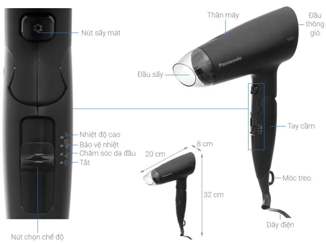 Top 1 so sánh giá Máy sấy tóc Panasonic EH-NE8M-W442 - Tìm sản phẩm giá rẻ nhất - Ảnh 17