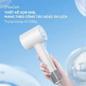 So sánh giá Máy sấy tóc tốc độ cao 1600W POVOS PH9909 Trắng rẻ nhất? - Ảnh 9