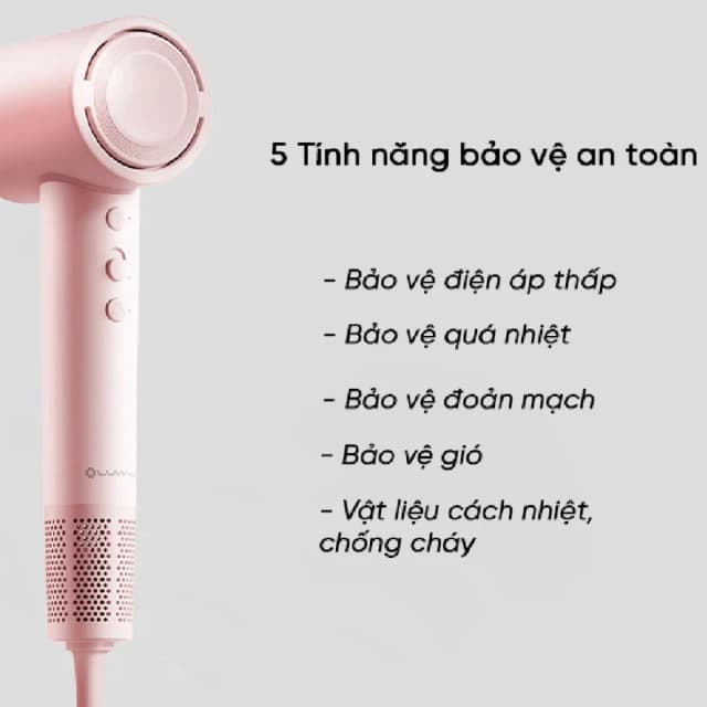 So sánh giá Máy sấy tóc tốc độ cao LUMIAS HDL-1500 PRO Hồng rẻ nhất? - Ảnh 6