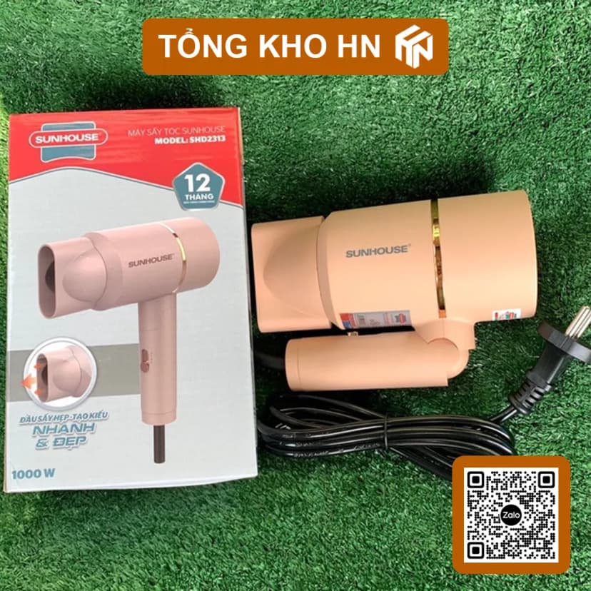 Máy sấy tóc tốc độ cao Sunhouse SHD2320 - Giá rẻ nhất hôm nay - Ảnh 2