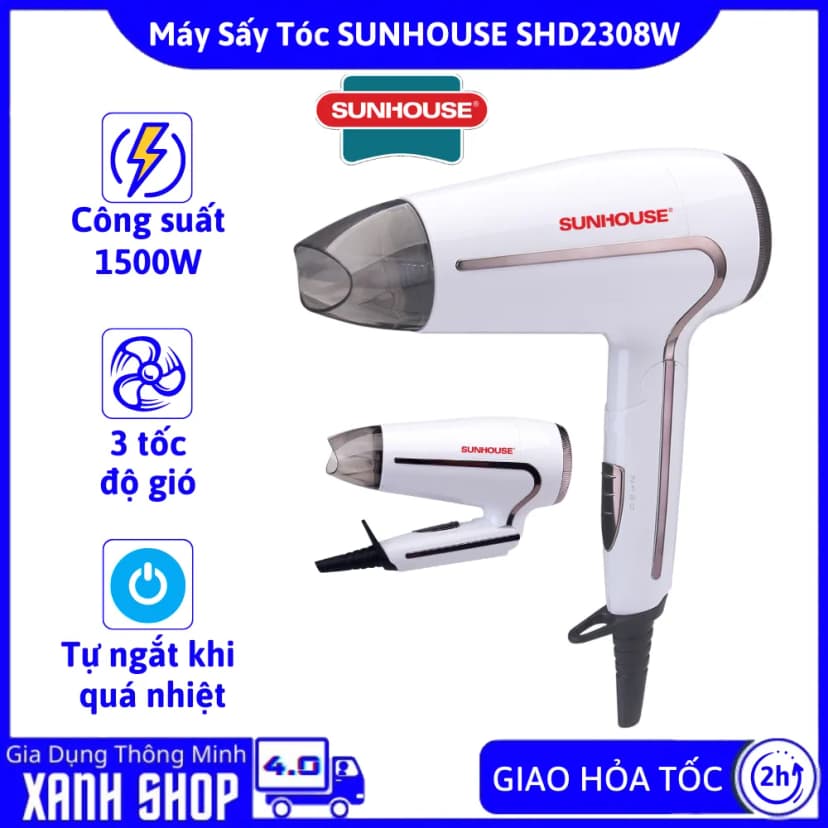 Máy sấy tóc tốc độ cao Sunhouse SHD2320 - Giá rẻ nhất hôm nay - Ảnh 17