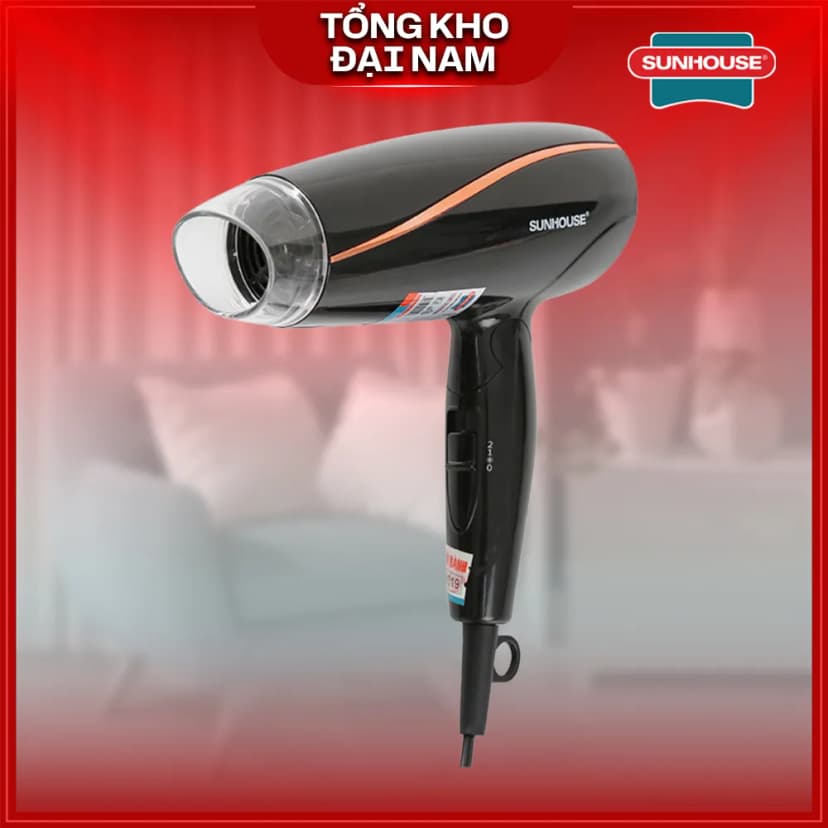 Máy sấy tóc tốc độ cao Sunhouse SHD2320 - Giá rẻ nhất hôm nay - Ảnh 5