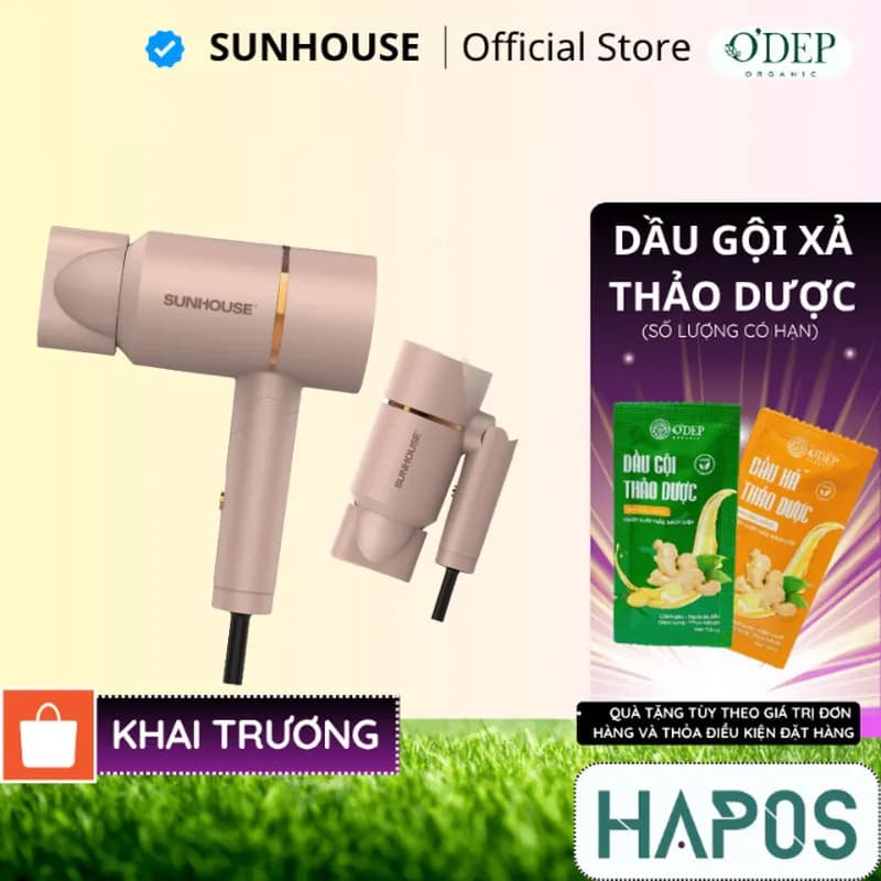 Máy sấy tóc tốc độ cao Sunhouse SHD2320 - Giá rẻ nhất hôm nay - Ảnh 6