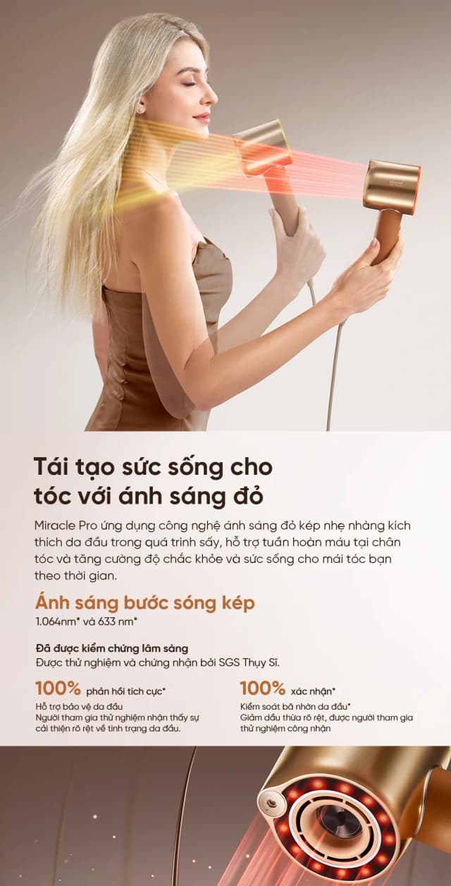 So sánh giá Máy sấy tóc và tạo kiểu đa năng Dreame Hair Miracle Pro AHX30 rẻ nhất? - Ảnh 11