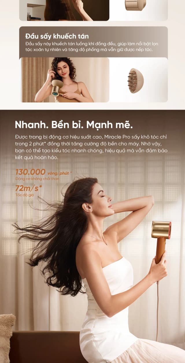 So sánh giá Máy sấy tóc và tạo kiểu đa năng Dreame Hair Miracle Pro AHX30 rẻ nhất? - Ảnh 20