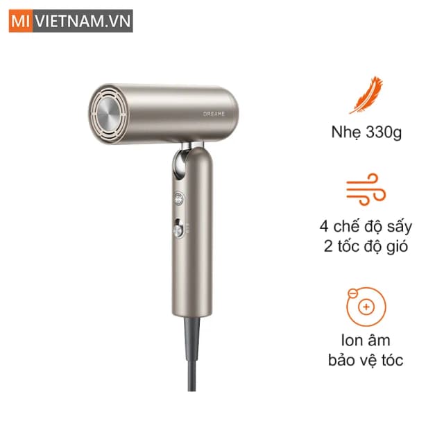 So sánh giá Máy sấy tóc và tạo kiểu đa năng tốc độ cao Dreame Pocket Uni AHD54 Titanium Gold rẻ nhất? - Ảnh 17