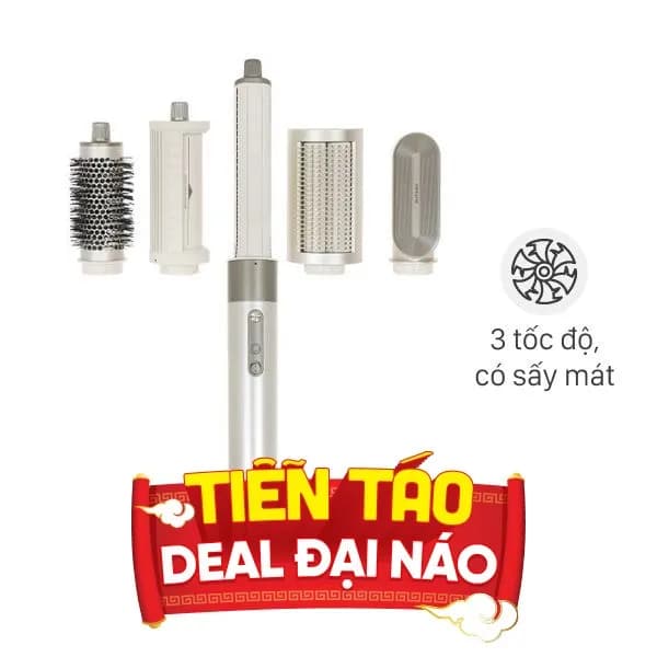 So sánh giá Máy sấy tóc và tạo kiểu đa năng tốc độ cao Dreame AHD51 Titanium Gold rẻ nhất? - Ảnh 11