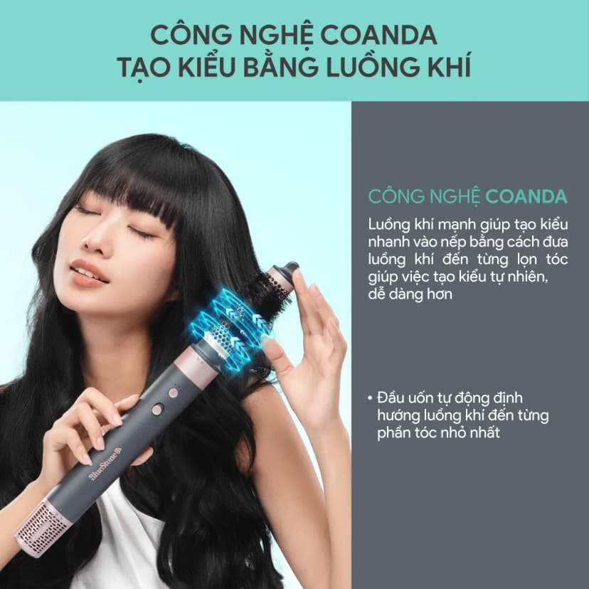So sánh giá Máy sấy tóc và tạo kiểu đa năng tốc độ cao BlueStone HSB-1768 - Tìm sản phẩm giá rẻ nhất - Ảnh 12