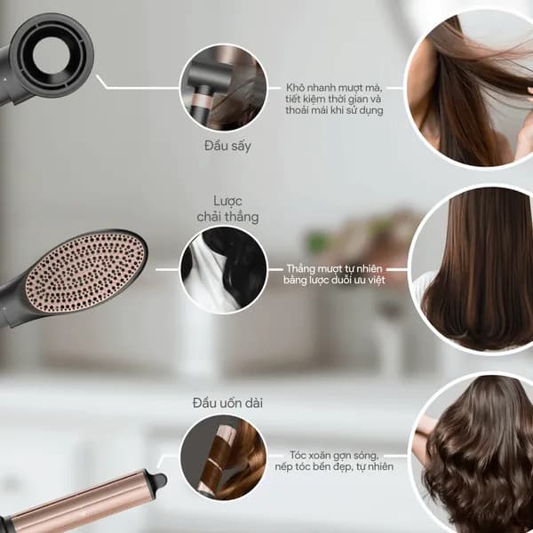 So sánh giá Máy sấy tóc và tạo kiểu đa năng tốc độ cao BlueStone HSB-1768 rẻ nhất? - Ảnh 16
