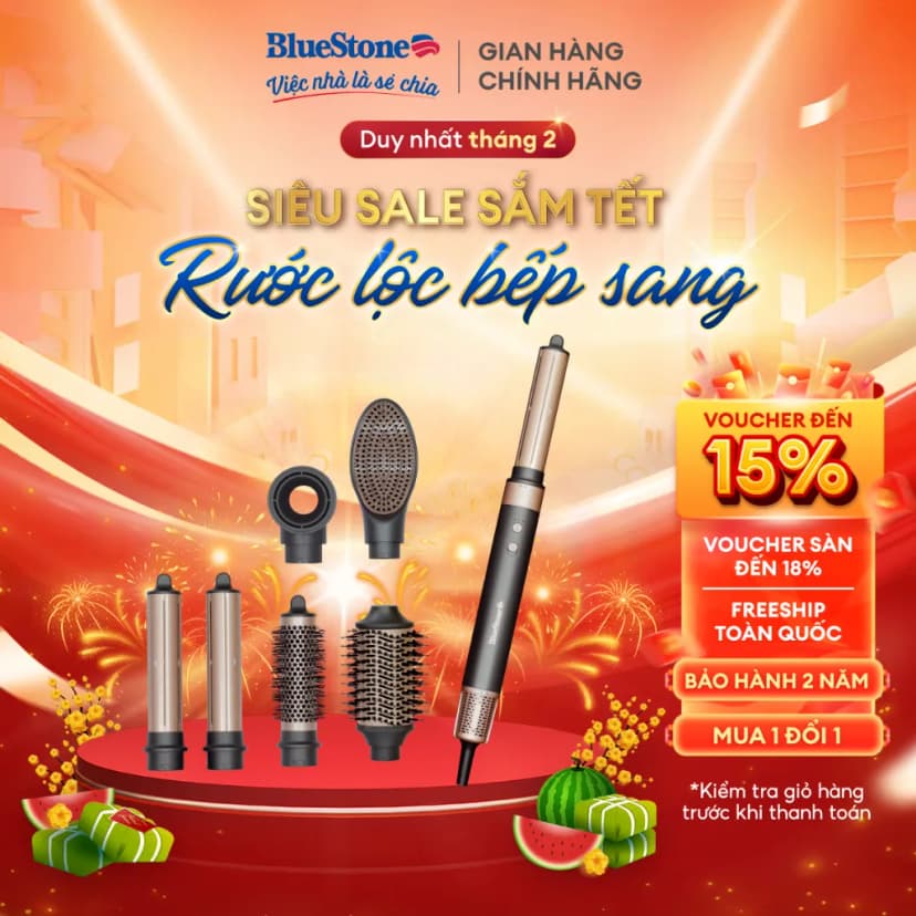 So sánh giá Máy sấy tóc và tạo kiểu đa năng tốc độ cao BlueStone HSB-1768 - Tìm sản phẩm giá rẻ nhất - Ảnh 19