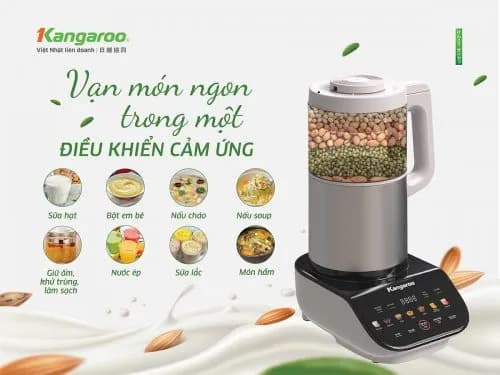 Top 1 so sánh giá Máy làm sữa hạt đa năng Kangaroo KG175HB1 - Tìm sản phẩm giá rẻ nhất - Ảnh 30