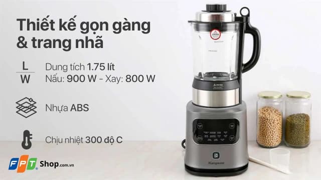 Top 1 so sánh giá Máy làm sữa hạt đa năng Kangaroo KG175HB1 - Tìm sản phẩm giá rẻ nhất - Ảnh 8