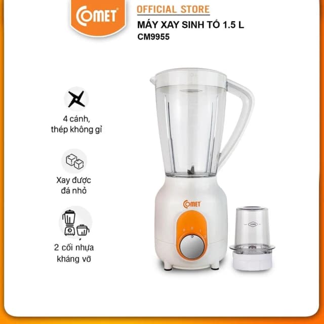 So sánh giá Máy xay sinh tố đa năng Comet CM9955 rẻ nhất? - Ảnh 16
