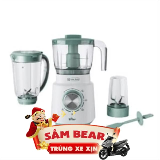 So sánh giá Máy xay sinh tố đa năng Bear BLD-155AE - 3 cối rẻ nhất? - Ảnh 2