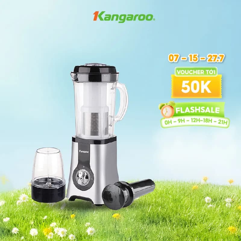 Máy xay sinh tố đa năng Kangaroo KGBL1000G - 2 cối - Giá rẻ nhất hôm nay - Ảnh 15