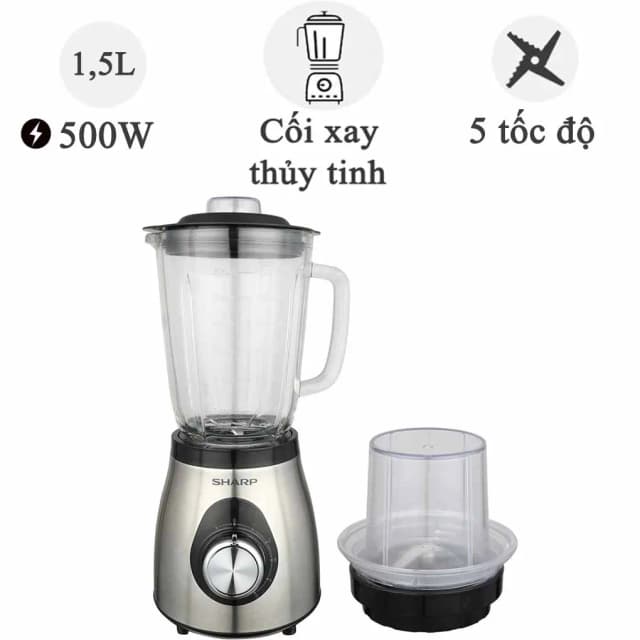 Top 1 so sánh giá Máy xay sinh tố đa năng Sharp EM-SP250-BR - Tìm sản phẩm giá rẻ nhất - Ảnh 3
