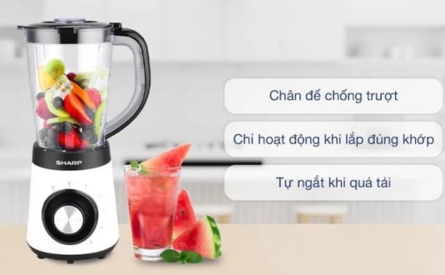 Top 1 so sánh giá Máy xay sinh tố đa năng Sharp EM-SP252-BK - Tìm sản phẩm giá rẻ nhất - Ảnh 3