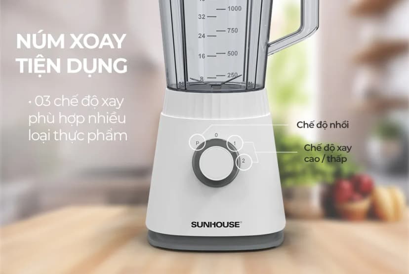 Máy xay sinh tố đa năng Sunhouse SHD5318 - 2 cối - Giá rẻ nhất hôm nay - Ảnh 12