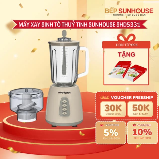 Máy xay sinh tố đa năng Sunhouse SHD5331 - Ảnh 1