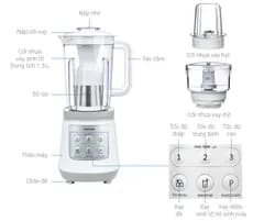 So sánh giá Máy xay sinh tố đa năng Toshiba BL-70PR2NV rẻ nhất? - Ảnh 6