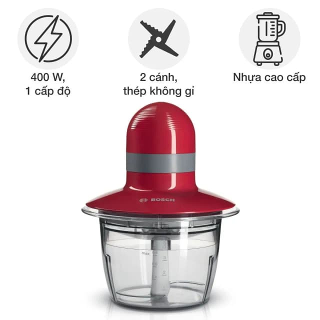 Top 1 so sánh giá Máy xay thịt đa năng Bosch MMR08R2 400W 0.8 lít - Tìm sản phẩm giá rẻ nhất - Ảnh 6