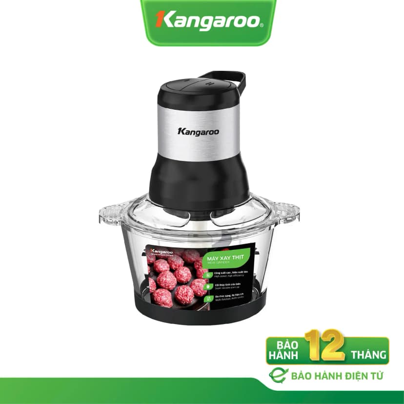Máy xay thịt đa năng Kangaroo KGM2P1G 300W 2 lít/0.3 lít - Giá rẻ nhất hôm nay - Ảnh 15